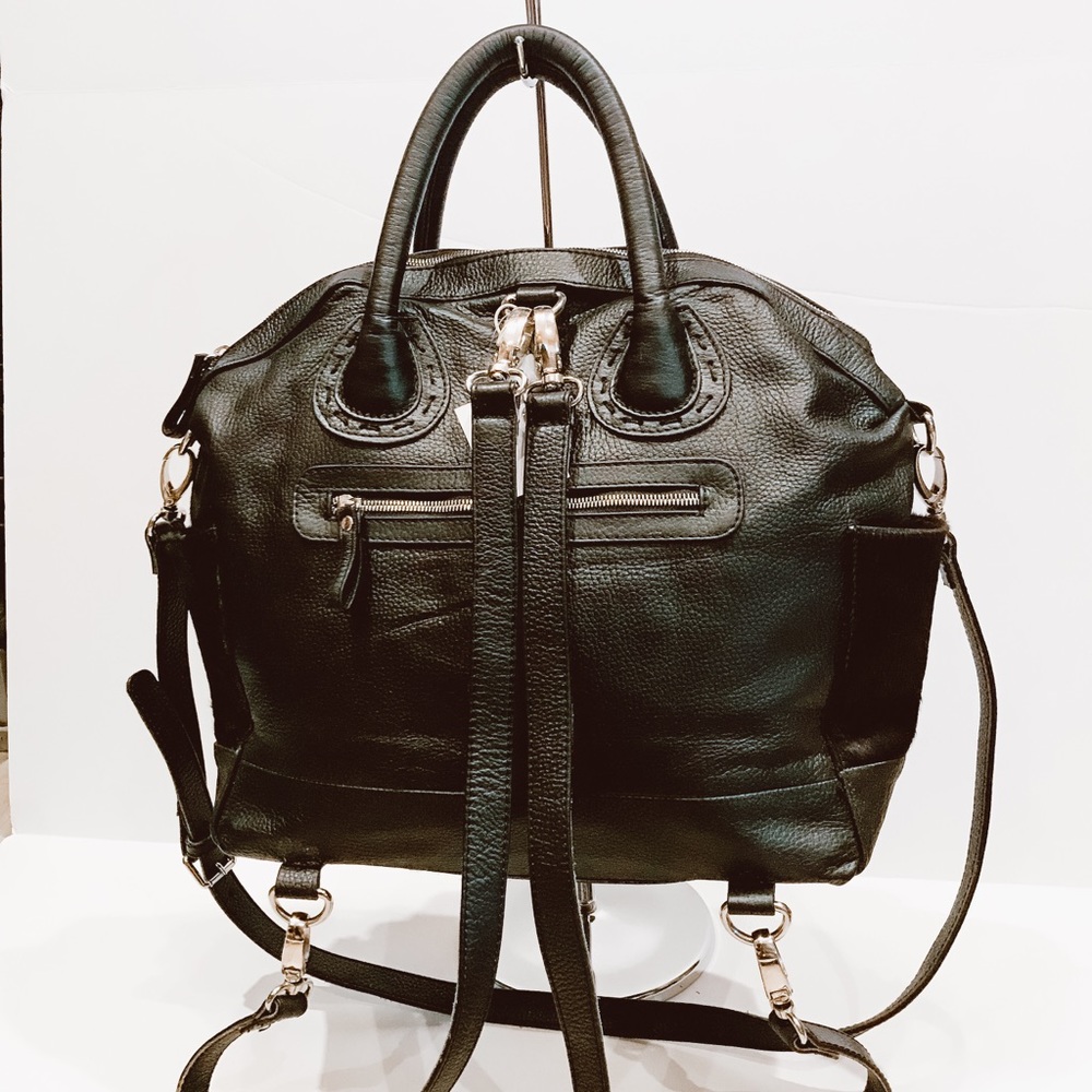 Saudara cow hide backpack